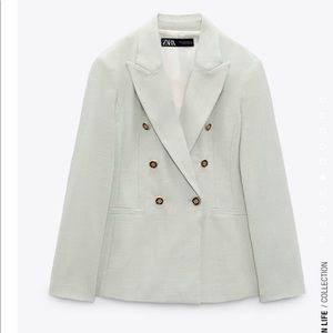 🌺🌺 ZARA DOBLE BREASTED BLAZER 🌺🌺